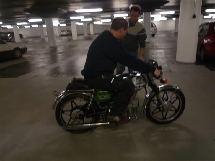 Kreidler Florett RMC Electronic - Lige før den fik sin første tur efter lidt over 30 år! billede 4