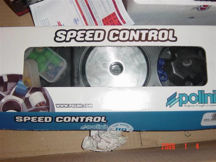 PGO Hot 50 - Min kommende Polini speedcontrol billede 7