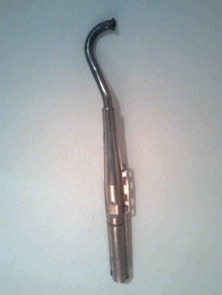 Puch e50 k |BYTTET| - udstødningen skal poleres og males i varmebestandig maling. billede 8