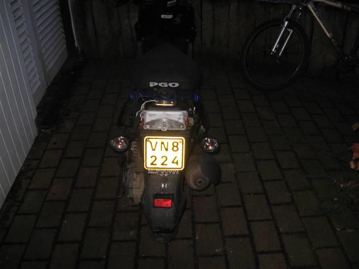 PGO Hot50 * Solgt - Efter en tur i asfalten da en bil ramte mig :( billede 12