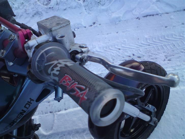 Suzuki Street'Rox /EVO - Hayabusa håndag, første gang i lyset efter renovering. normalt ikke et vejr den ser noget til, men der skulle tages billeder :) billede 4