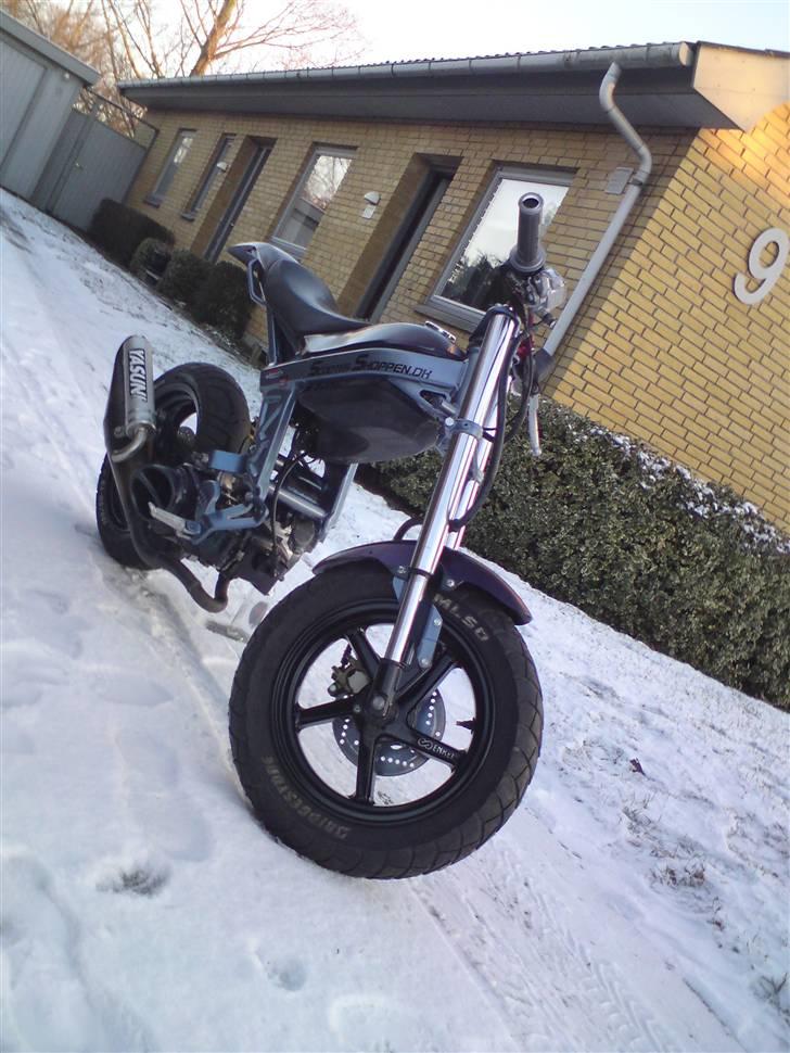 Suzuki Street'Rox /EVO - første gang i lyset efter renovering. normalt ikke et vejr den ser noget til, men der skulle tages billeder :) billede 16