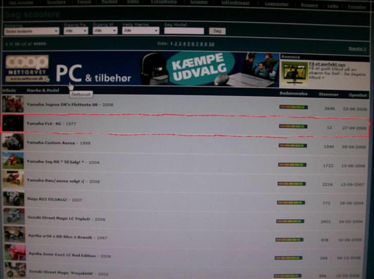 Yamaha Fs1- 4 gear SOLGT  billede 10