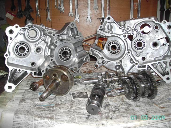 Yamaha FS1 K1 (projekt) - motoren under opbygning  billede 9