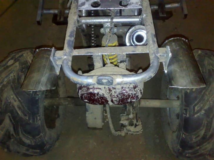 MiniBike 110cc ATV (solgt) - i gang med at lave udstødning billede 6