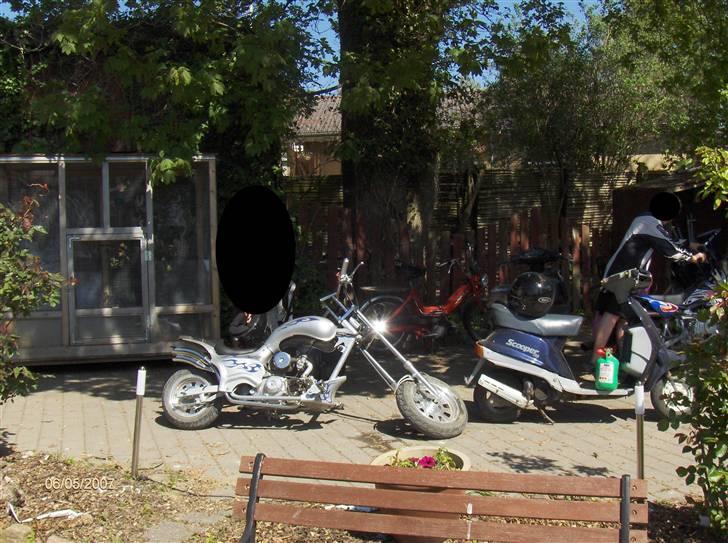 MiniBike pocket-harley ( SOLGT ) billede 2