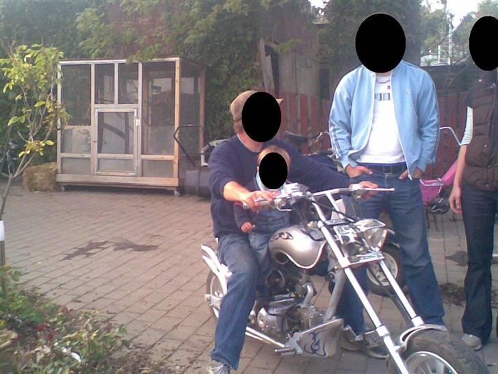 MiniBike pocket-harley ( SOLGT ) billede 3