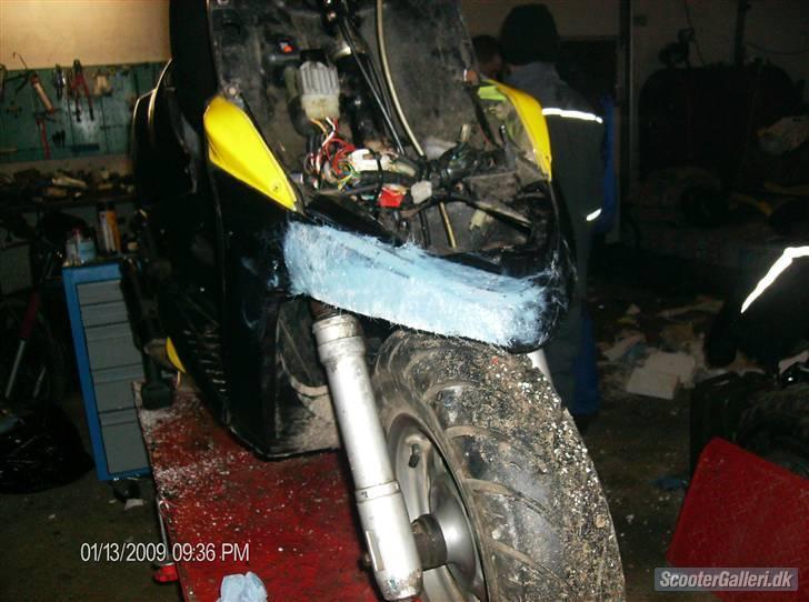 Yamaha bws ng #baneracer projekt - er ved at spartle. selt ikke færdig. billede 8