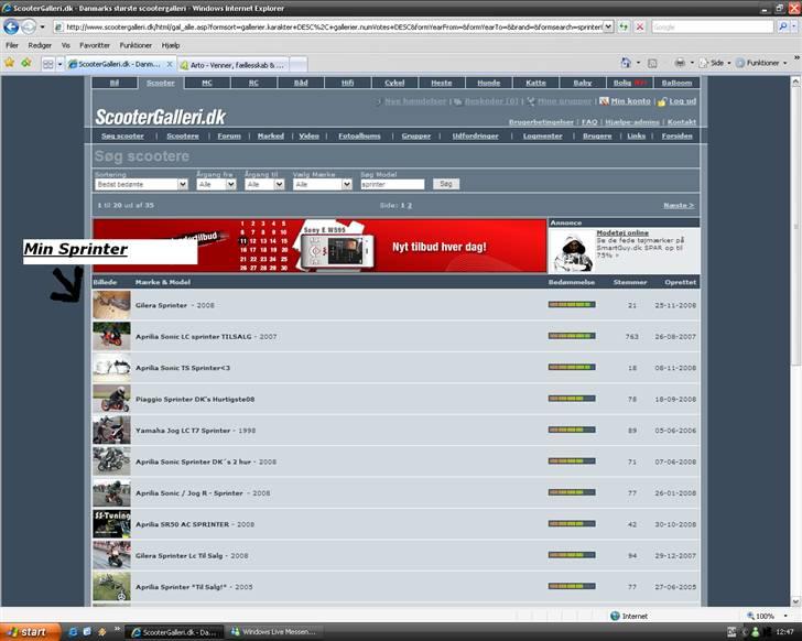 Gilera Sprinter Lc solgt - Haha ! billede 5