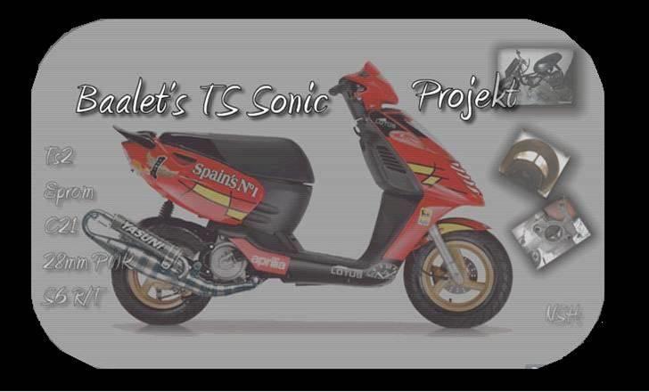 Aprilia TS Sonic BlackEdition xD - Haha Syntes det er for nice xD billede 1
