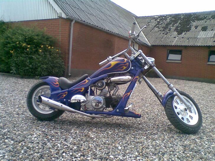 MiniBike Chopper - SOLGT billede 4