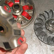 Aprilia sonic sr50 DD byttet!