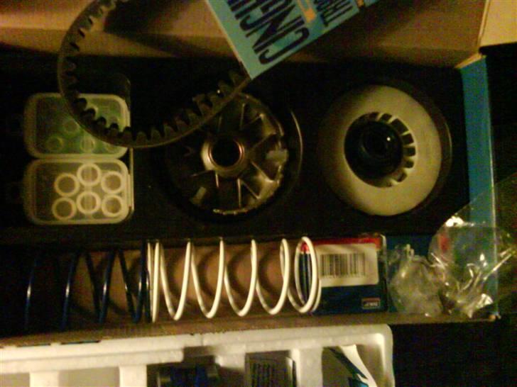 Yamaha Bws ng - de nye tryk fjeder, vario og blæserhjul:) billede 13