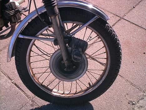 Yamaha 4 gear.....solgt - mine rustne fælge med skivebremse. skal have købt nogen nye billede 5