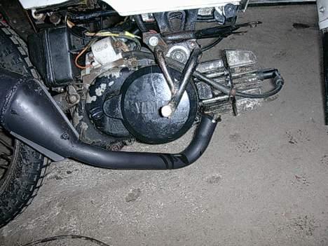 Yamaha sting (Solgt) - man kan ikk så godt se det men der er kommet 32mm forrør på den billede 4