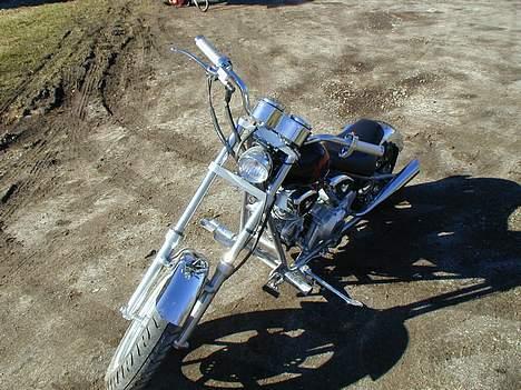 MiniBike "Chopper med Honda motor" - Super flot i sol skinnet... billede 3