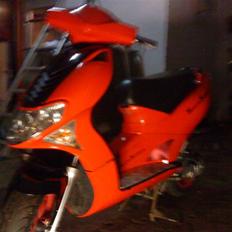 Kymco super 9 bytte til gokart