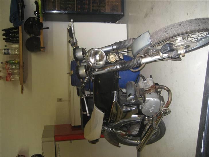 Yamaha FS1 4-gear - der er texstyl på kromdelene så den ikk ruster har over vinteren:) billede 1