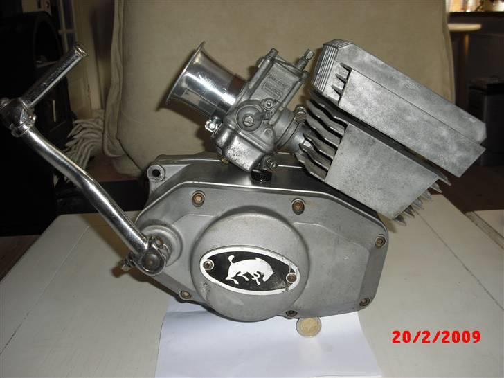 Fantic 50 Caballero Regolarita 6M - Minarelli P6 (6 gear) m. Compact System cylinder og top, Dellorto karburator 22mm billede 7