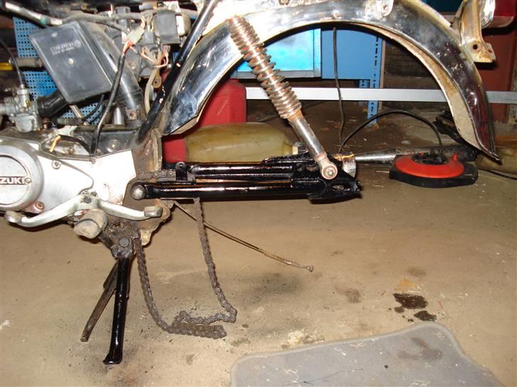 Suzuki DM50 Samurai *solgt*  - Bagsvingeren har lige fået en gang sort billede 13