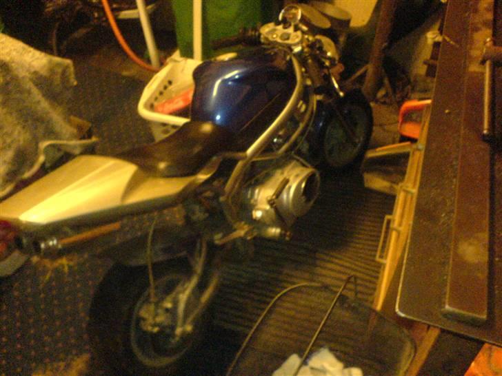 MiniBike minibike 110ccm (smadret) - min minibike 110ccm billede 1