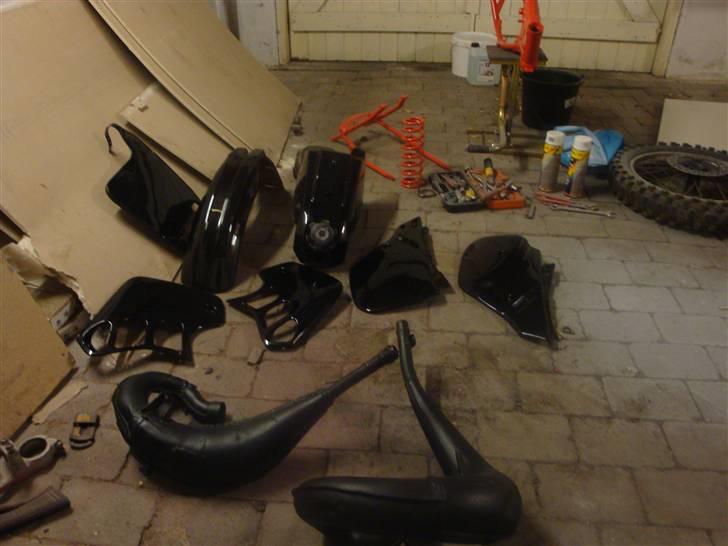 Honda cr 125  - ny malet billede 12