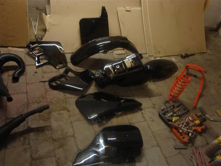 Honda cr 125  - ny malet billede 13