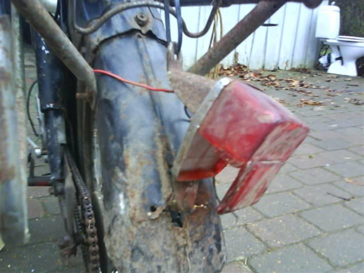 Puch ms 50 ( 80% færdig ) - tja nyt skal der da til? ( FØR ) billede 4