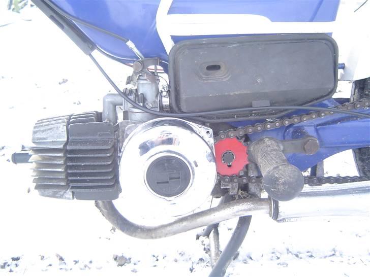 Puch Maxi K AC {BYTTET} - Motor, tjek det røde tandhjul billede 8