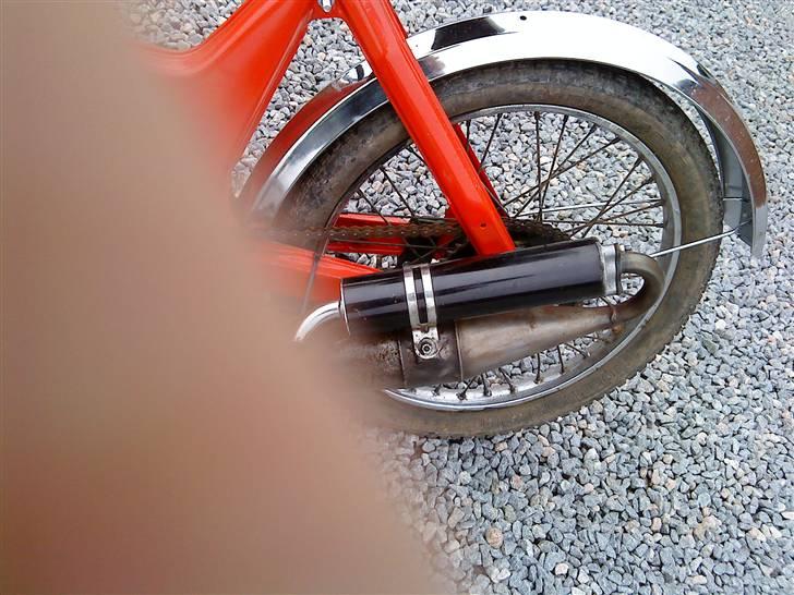 Puch Athena Maxi  #  $olgt #  - inden jeg satte baghjulet på :D billede 3