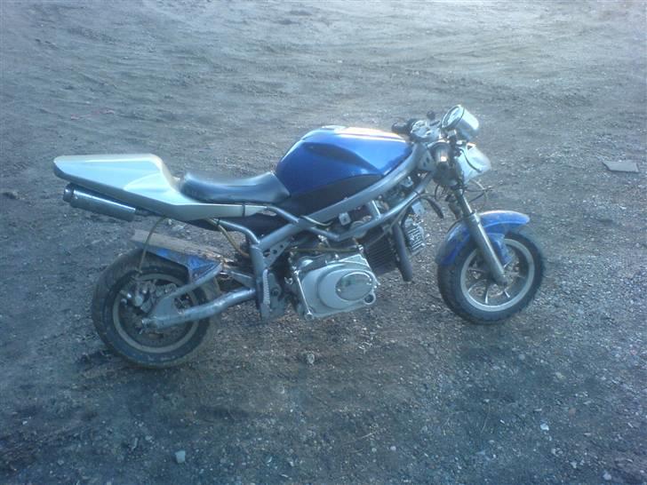 MiniBike minibike 110ccm (smadret) billede 4