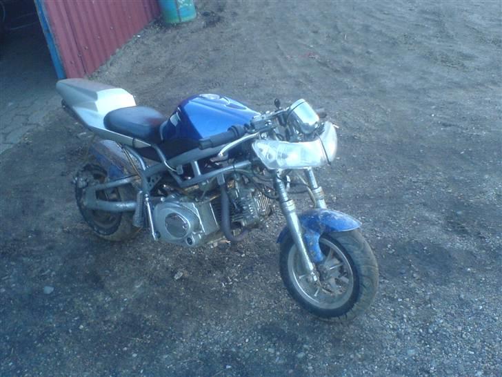 MiniBike minibike 110ccm (smadret) billede 5