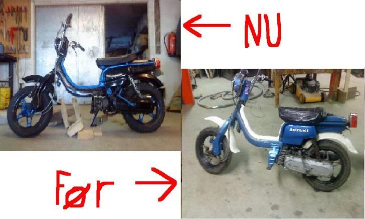 Suzuki fz 50 byttet til neos billede 7