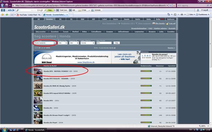 Honda SFX - REPSOL POWER !Solgt - Uhh, og hvis du søger på "Honda SFX REPSOL" kommer den frem på Google ^^ billede 7