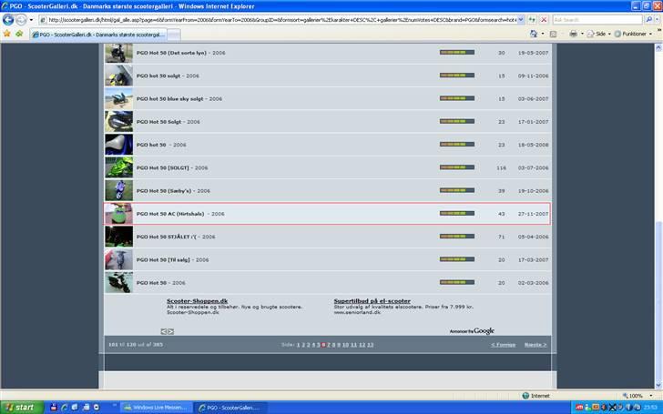 PGO hot 50 Hirtshals<3 død - godt nok ikk den bedste bedømte på side 1. men sys nu stadig at det er godt nok. ;D billede 18