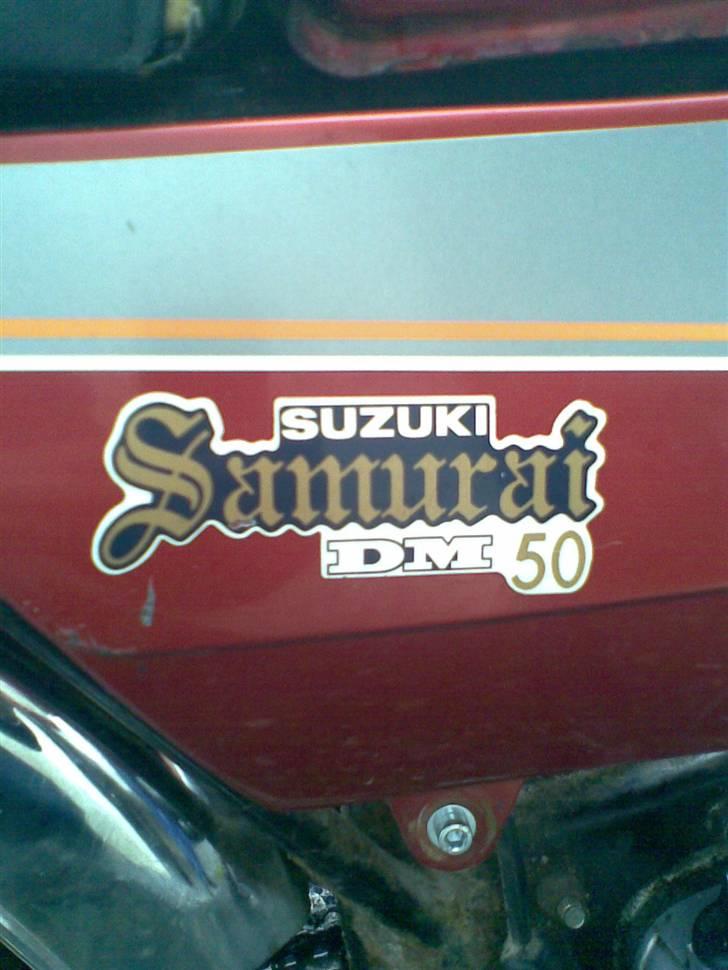 Suzuki Dm 50 Samurai(Solgt). - D.17-2-09 billede 4