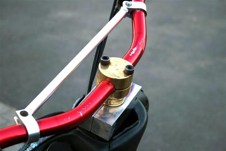 Piaggio typhoon solgt/byttet - hjemme lavet adaptor i messin billede 7