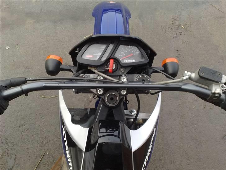 Derbi Senda TP Cross - Drivers view. Har kun kørt 5366 km. Er jo stadig som ny. :) billede 2