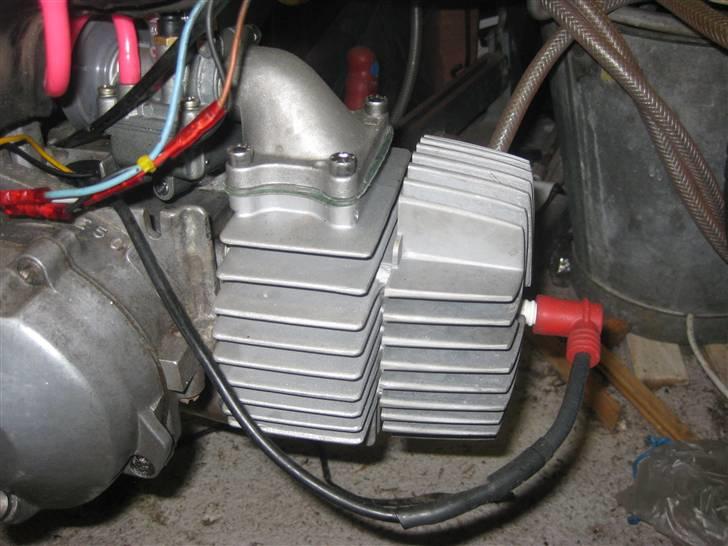 Puch Maxi k Solgt - Min motor på den anden maxi.. billede 8