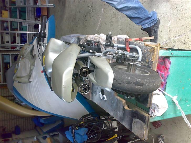 MiniBike Pocketbike*SOLGT*49Cc - racer dæk + Dobbelt chrome potter :D! Lyder godt med dem på . billede 9