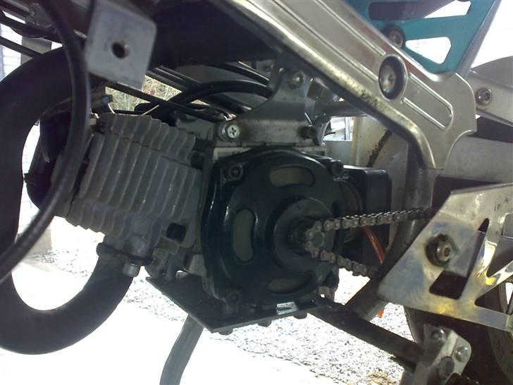 MiniBike Pocketbike*SOLGT*49Cc - Den lille søde 49,5 cc motor :) Har fået mega godt optræk og topfart, med det nye blæserhjul. :) * nye billeder kommer snart * billede 10