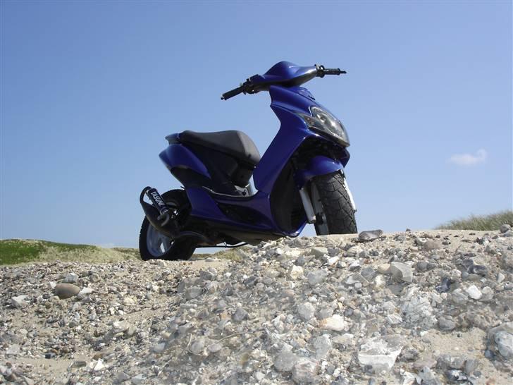 Yamaha jog r blå solgt billede 1