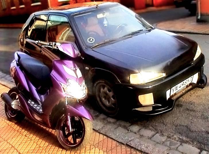 Yamaha Jog R - sammen med kærestens dyt (: <3 billede 9