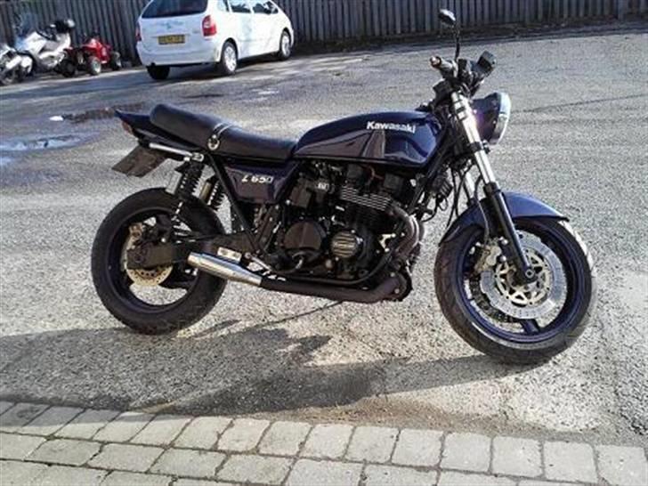 Puch Maxi P "Den Blå Baron" - Min gamle kawasaki Z650. Turbo og elektronisk indsprøjtning. billede 7