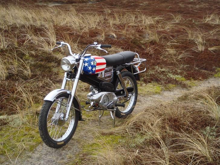 Puch vz 50 - fotograferet på en sti på vej til Vesterhavet billede 15