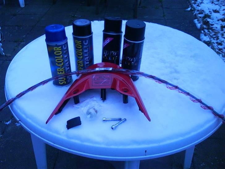 Pexma Kd50 70cc AC SD - Maling, Spoiler, Gas kabel og benz filter :i billede 8