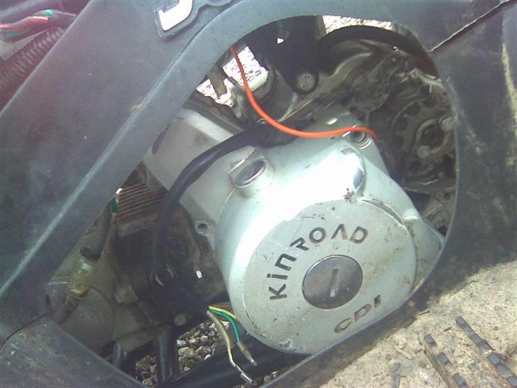 MiniBike minibike50 byttet til cpi - . Der er skjoldet igen .  billede 6