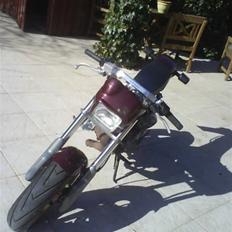 Suzuki Street Magic 'kørt ned' 