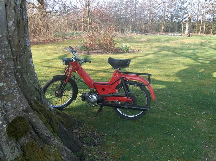 Puch maxi 2 gear - inden jeg fik gjort den lidt mere standard billede 15