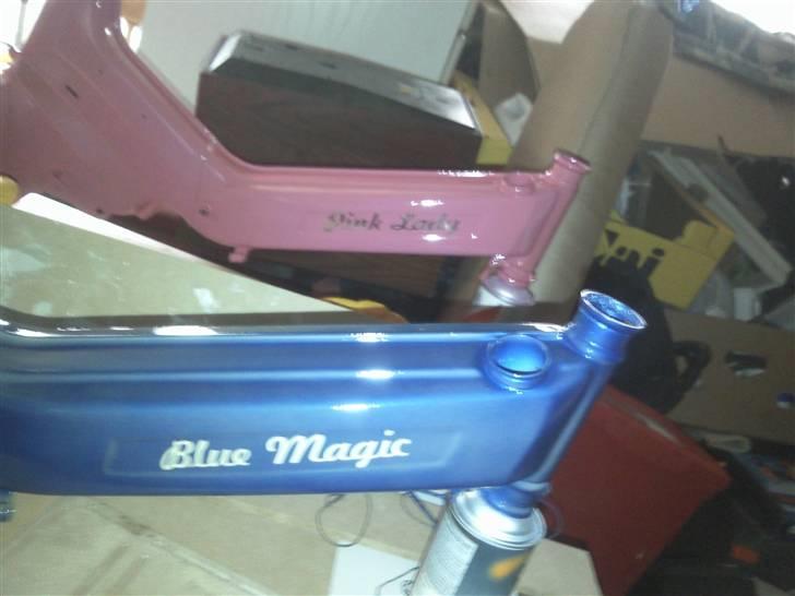 Puch maxi k blue magic*SOLGT* - til tørring efter klarlak billede 13